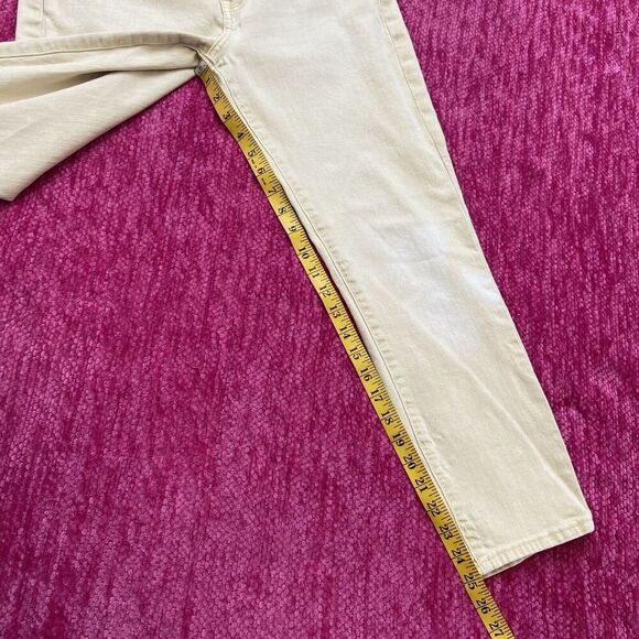 Lucky Brand Lolita Crop Jeans Yellow Size 8/29 - Picture 9 of 12